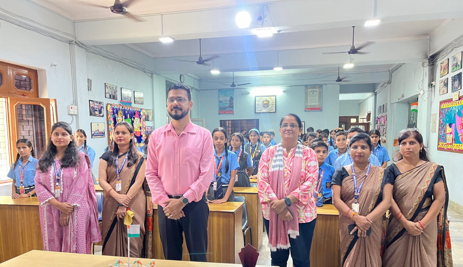 MEETING FOR ENVIROMENT WITH STUDENT ECO COUNCIL OF NOBLE PUBLIC SCHOOL